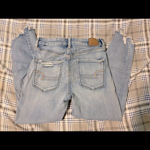 American Eagle Curvy High Rise Jegging Crop